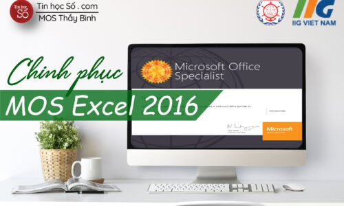 Chinh phục MOS Excel 2016 Online